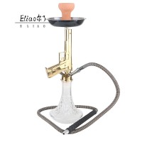 Erliao Factory directly sell smoking pipe hooka wholesale high quality  smoke hookah hot selling smoking design hookah