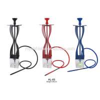 High quality Batia brand Shishabulk sell acrylic square aluminium hookah