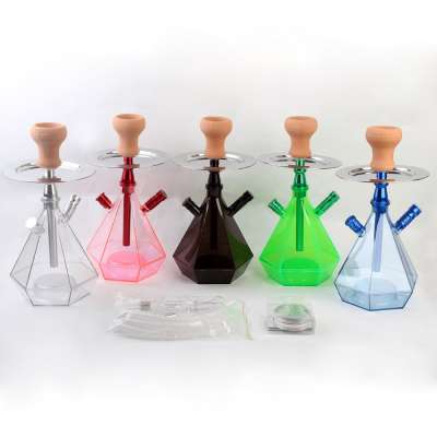 New design shisha hookah acrylic hookah travel shisha nargila