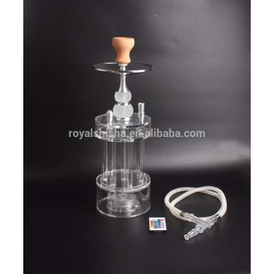 Top Quality Beautiful Wholesale Designer Resin Vsae Tobacco Small Acrylic Hookah